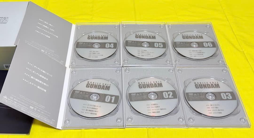初回限定生産機動戦士ガンダム DVD-BOX 1とBOX-2のセット