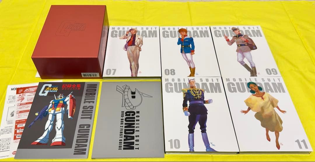 初回限定生産機動戦士ガンダム DVD-BOX 1とBOX-2のセット