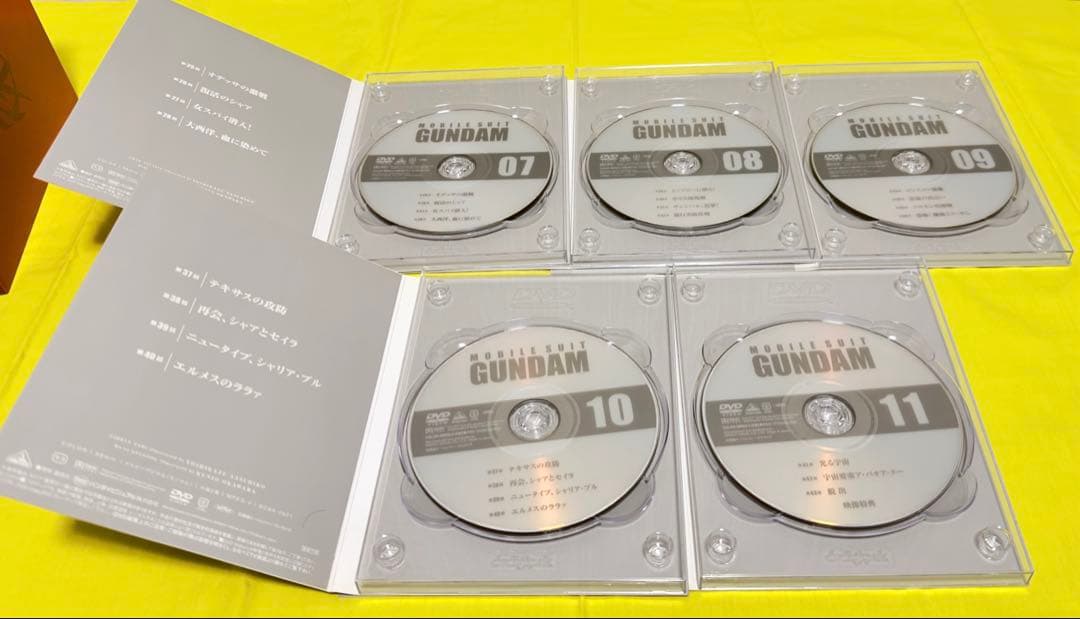 初回限定生産機動戦士ガンダム DVD-BOX 1とBOX-2のセット