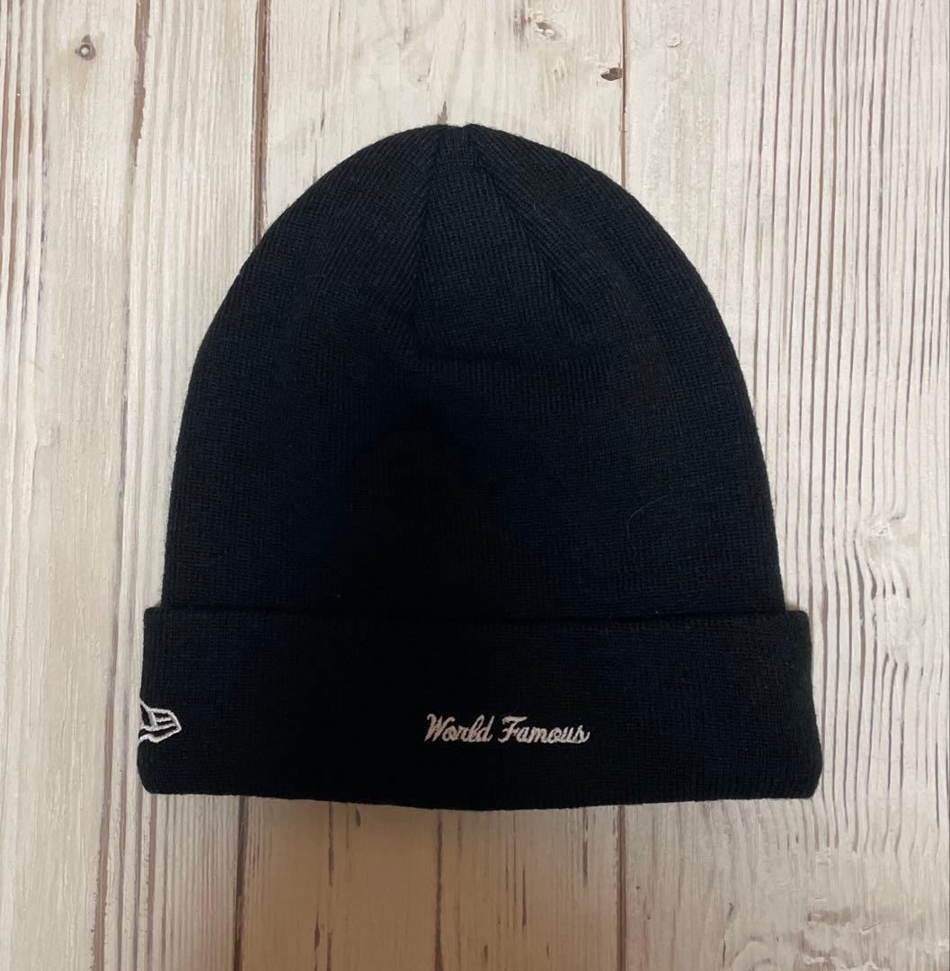 Supreme New Era Cross Box Logo Beanie 黒