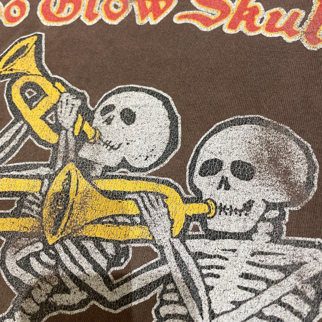 90s Voodoo Glow Skulls ヴィンテージ バンドTシャツ 茶