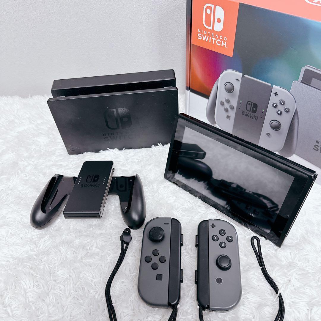 2017年製 Nintendo Switch 未対策機 美品 箱付 初期型