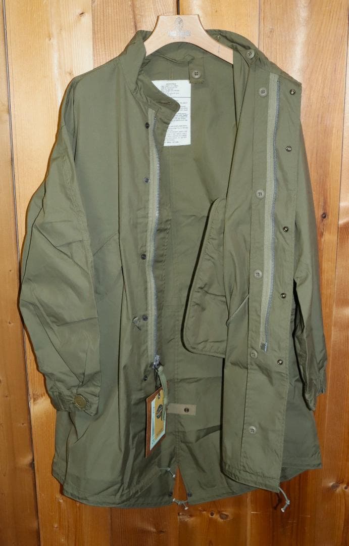 新品 バズリクソンズ M-65パーカー フィッシュテール (Mサイズ) Ⓗ