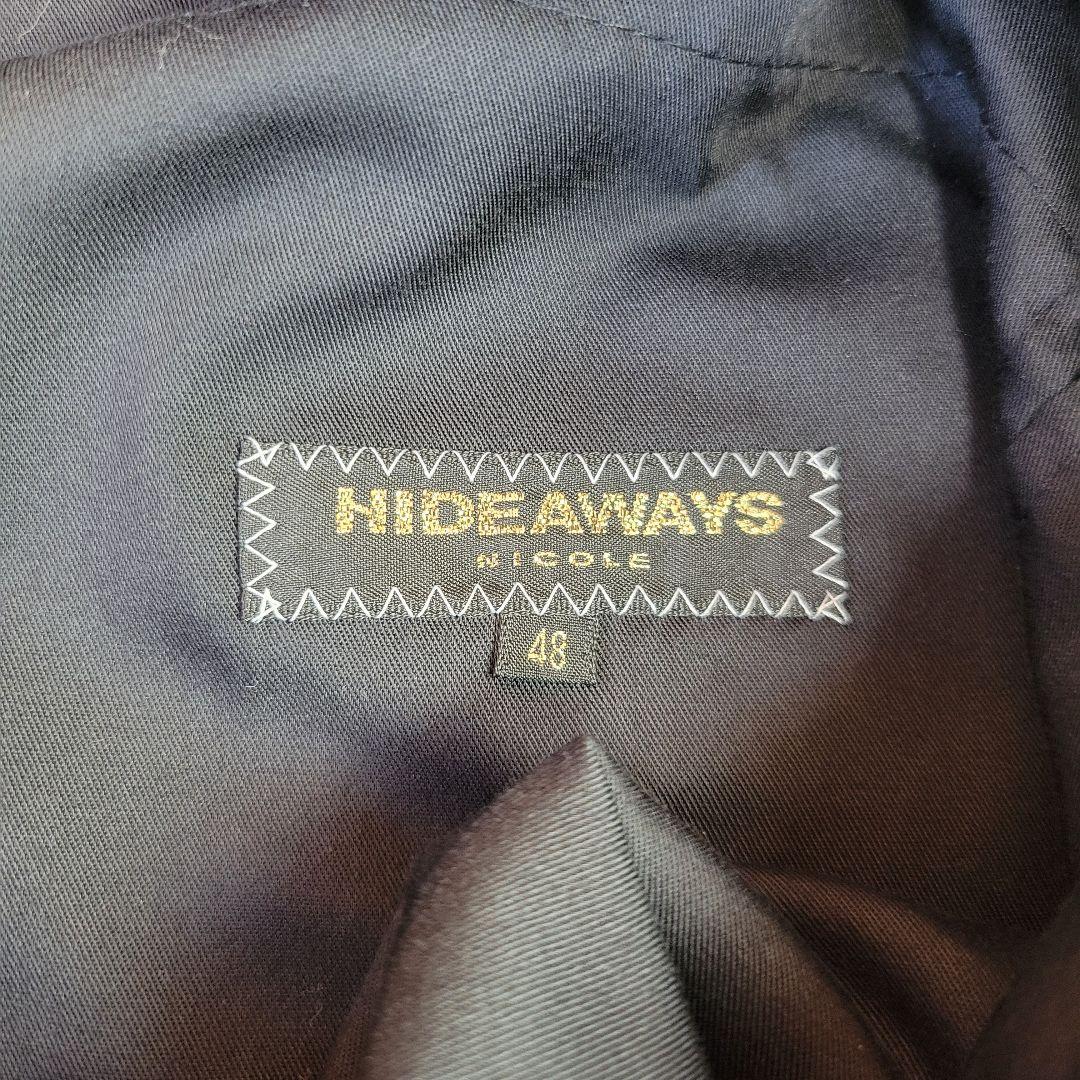 【極美品】HIDEAWAYS NICOLE ハイダウェイニコル シングルスーツ