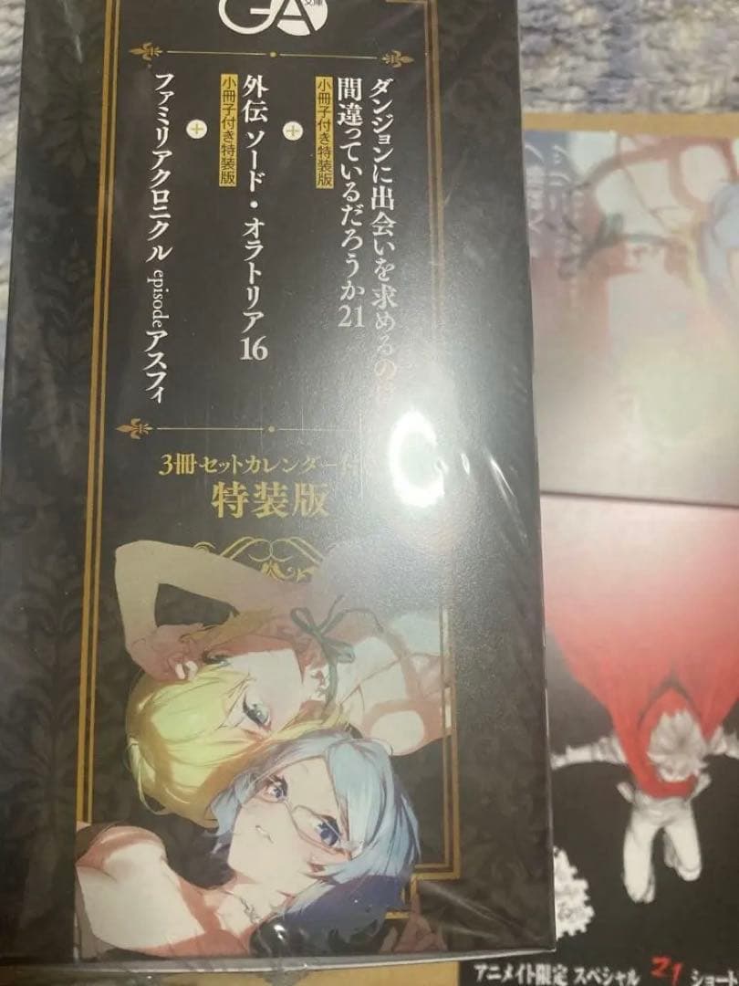 ダンまち　21巻　アニメイト特装版