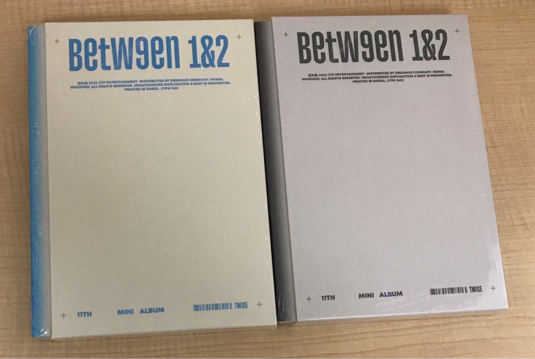 ❶ 未開封 TWICE Between1&2 アルバム 4種 まとめ売り