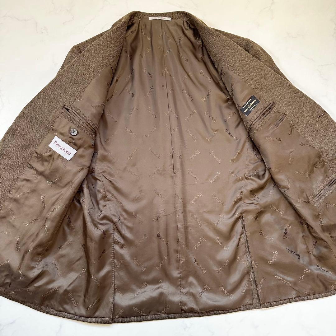 未使用級2XL相当◎イタリア名門Ravazzolo ロロピアーナ カシミヤ100