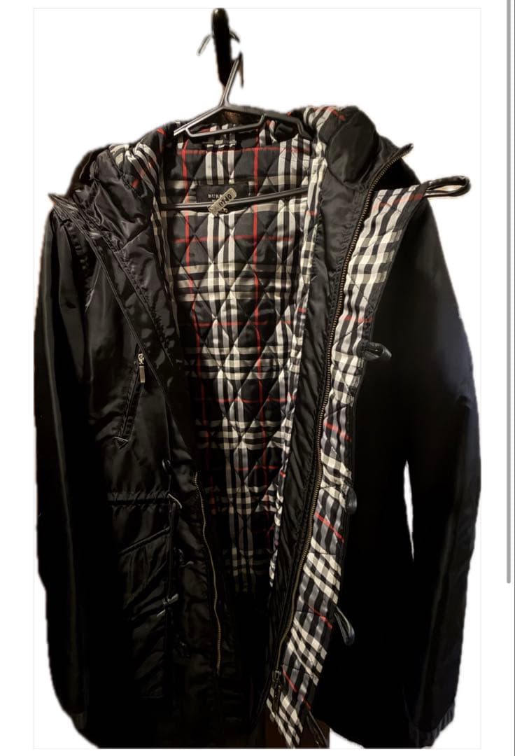 【美品/LL】　バーバリーブラックレーベル★モッズコート★BURBERRY★中綿