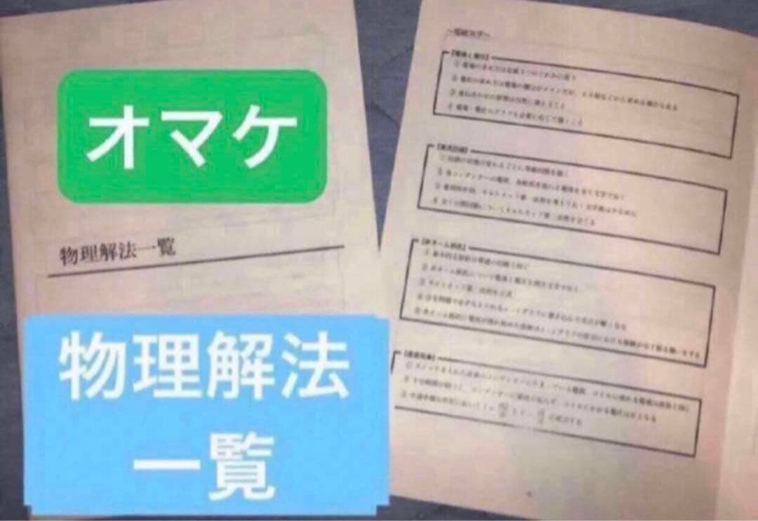 鉄緑会　最新版　2025年　高3　物理　入試物理確認シリーズ　オマケ２点付