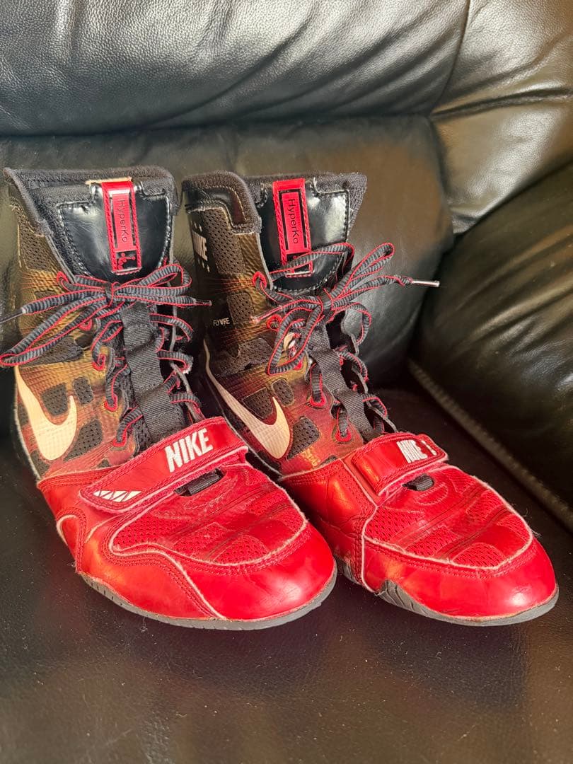 NIKE ボクシングシューズ 24.5cm ハイパーKO