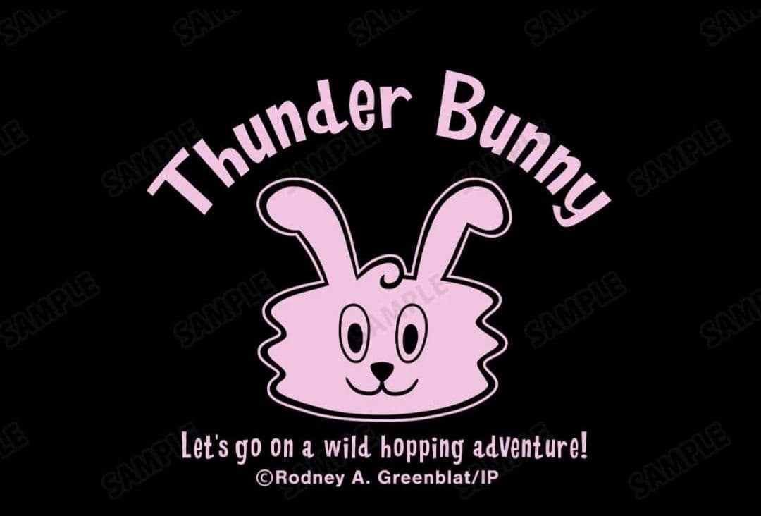 ★Thunder Bunny サンダーバニー★半袖Tシャツ★ブラック XL★新品
