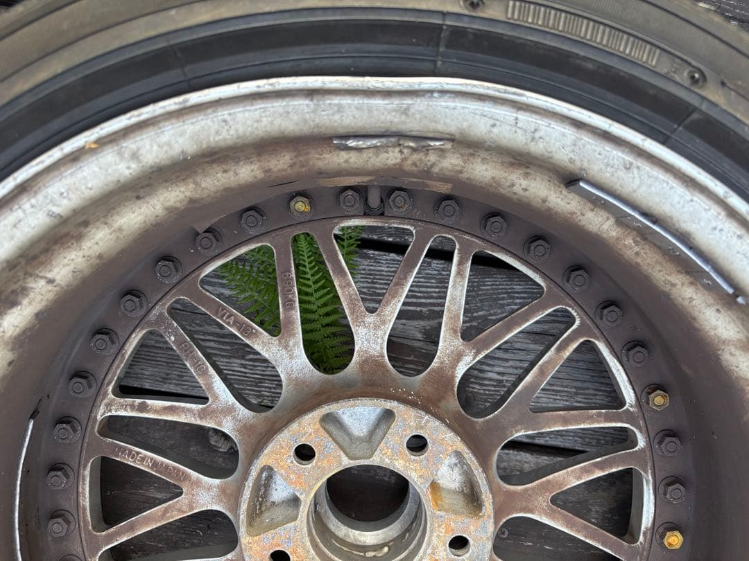 送料込8j2本シュティッヒ 17インチ 114.3 5穴メッシュ アルミホイール