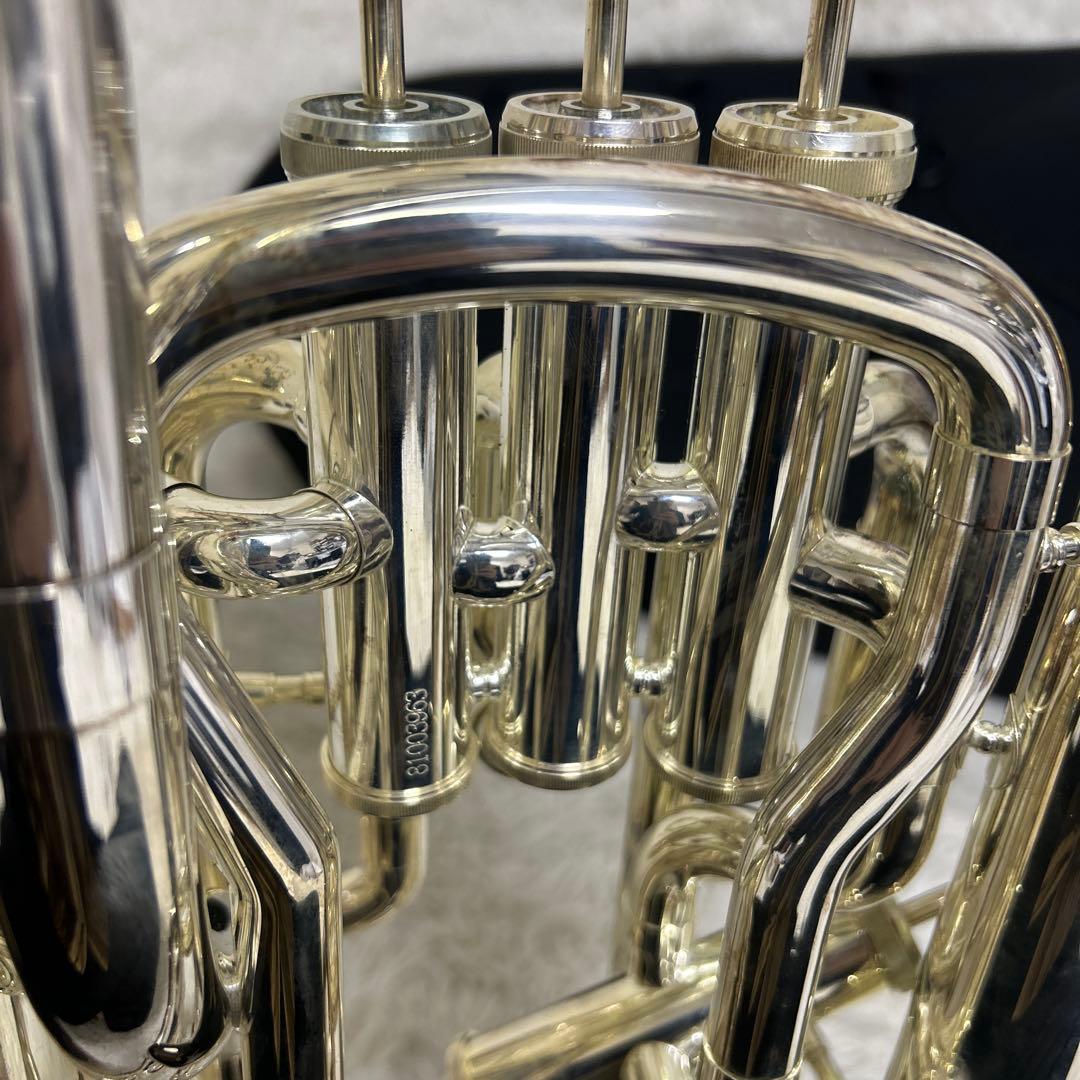【美品】プレイテック ユーフォニアム 管楽器　PTEP-300S ケース付き
