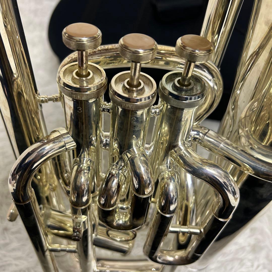【美品】プレイテック ユーフォニアム 管楽器　PTEP-300S ケース付き
