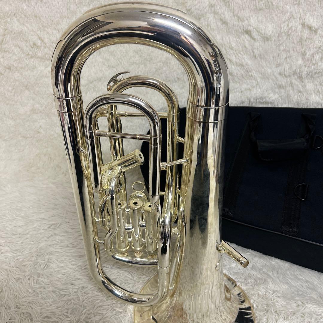 【美品】プレイテック ユーフォニアム 管楽器　PTEP-300S ケース付き