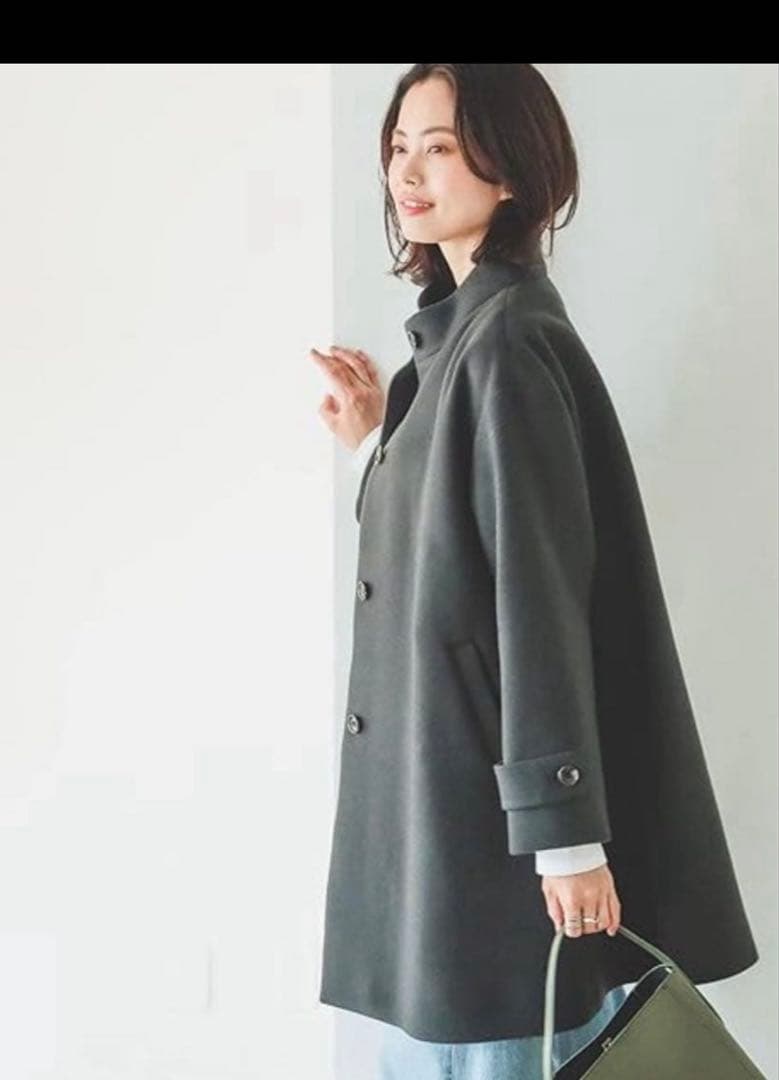 B:MING by BEAMS スタンドカラー テント コート