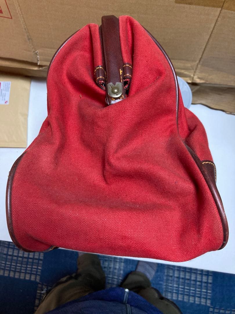 ビンテージ ポーター ダレスバッグ ボストンバッグ 吉田カバン レッドカラー
