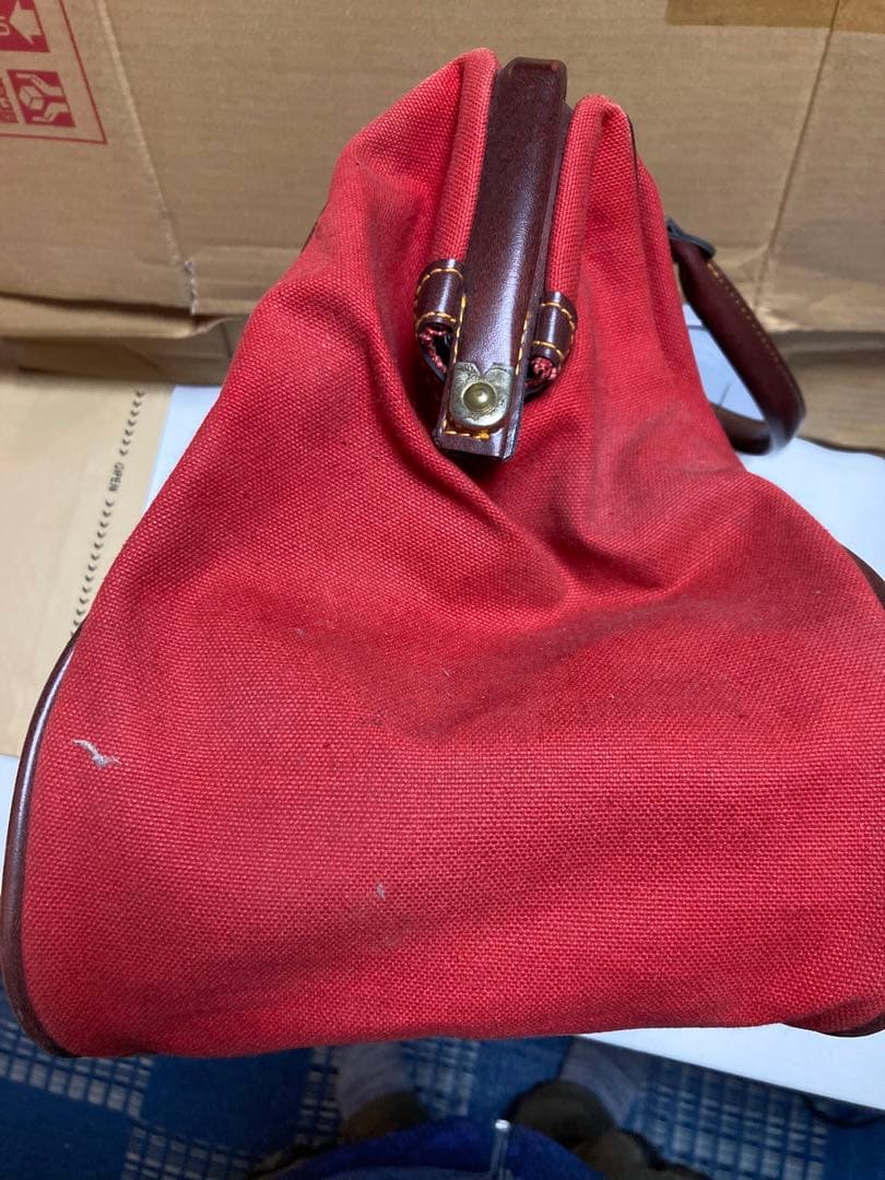 ビンテージ ポーター ダレスバッグ ボストンバッグ 吉田カバン レッドカラー