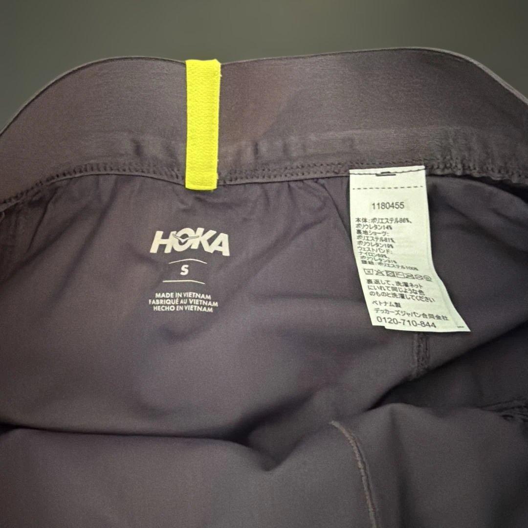 ね*ん様 HOKA ランニングショーツ S パープル