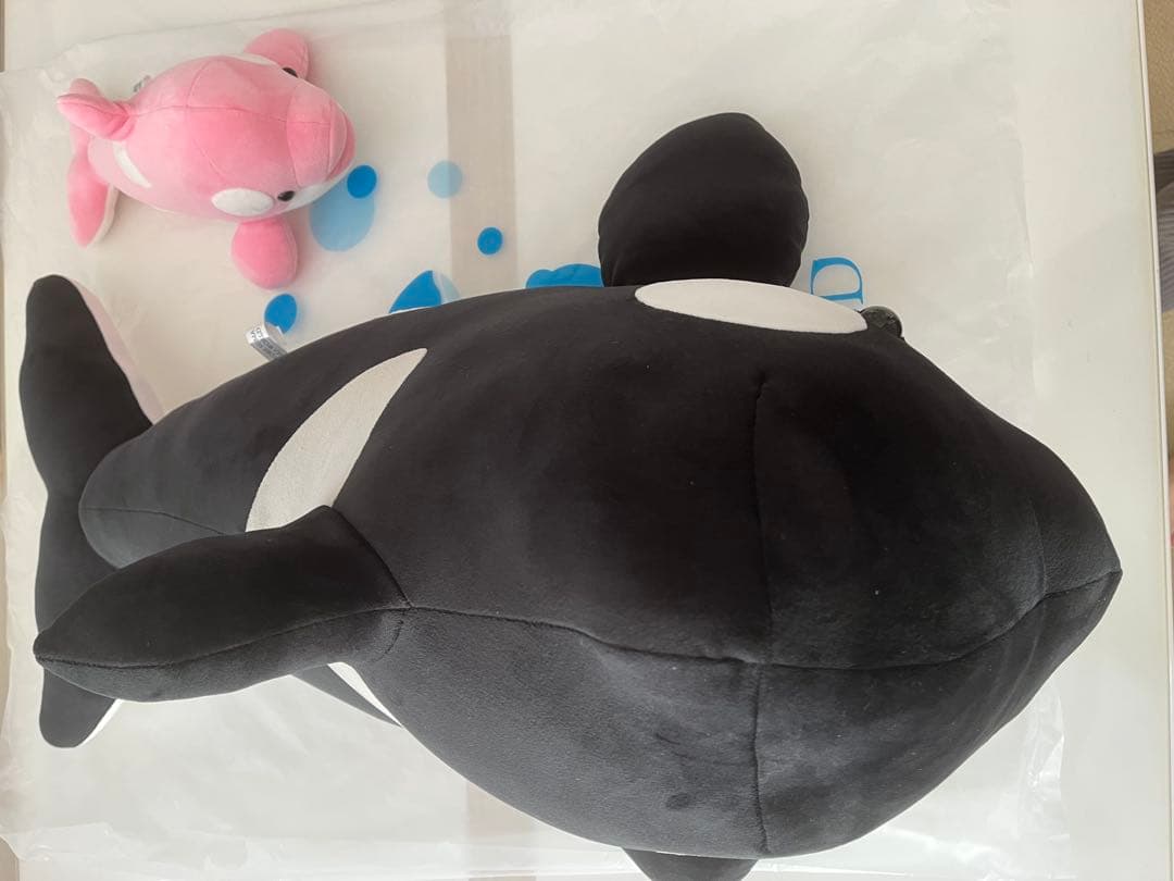 加*椿様 須磨シーワールド　オルカくじ　シャチ　1等　ぬいぐるみ