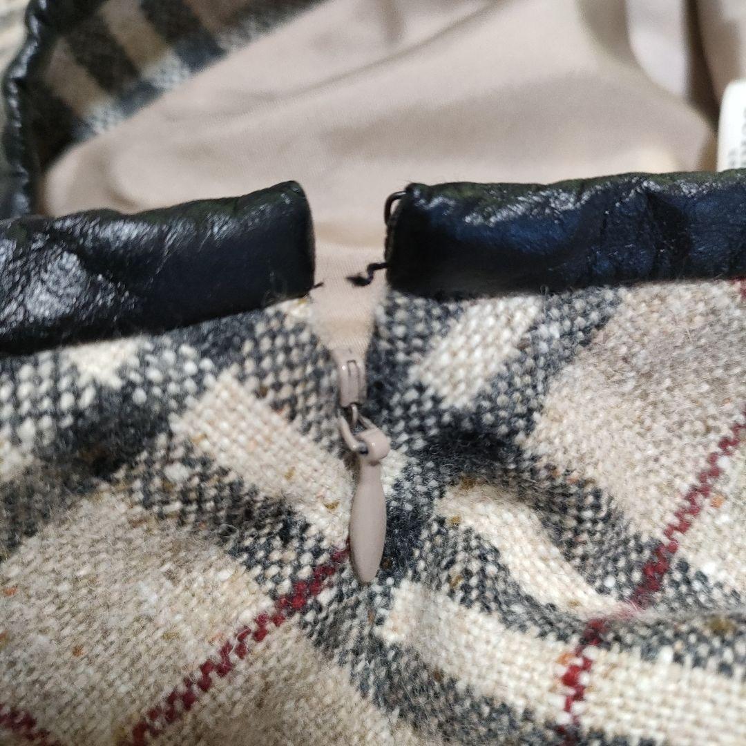 BURBERRY バーバリー　ノバチェック　ロング　スカート　大きいサイズ　変形