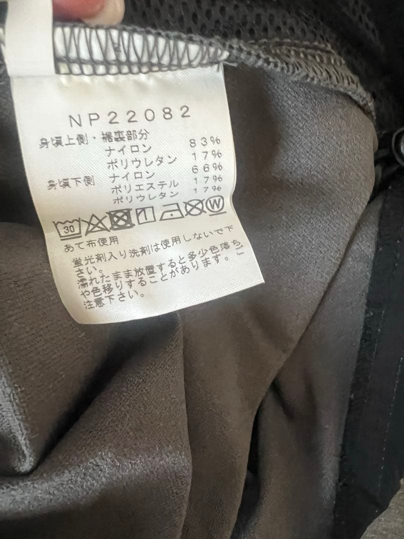 THE NORTH FACE 長袖トップス ブラック/グレー
