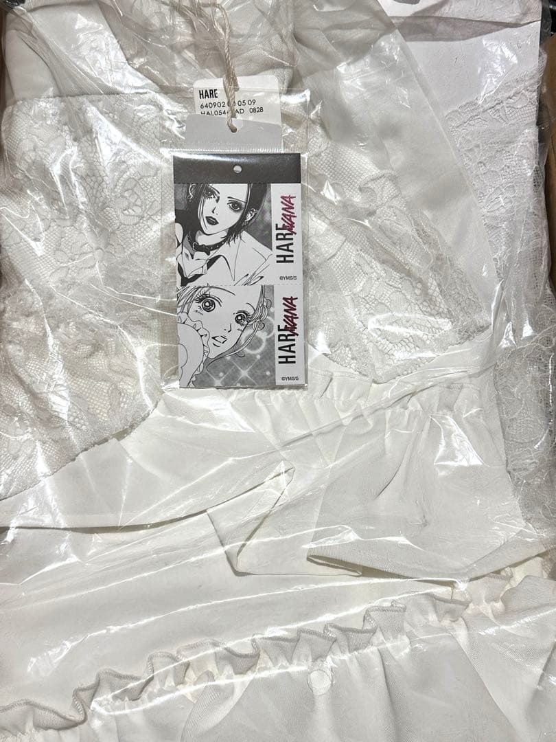 【NANA×HARE LADIES】レースフリルイレヘムスカート