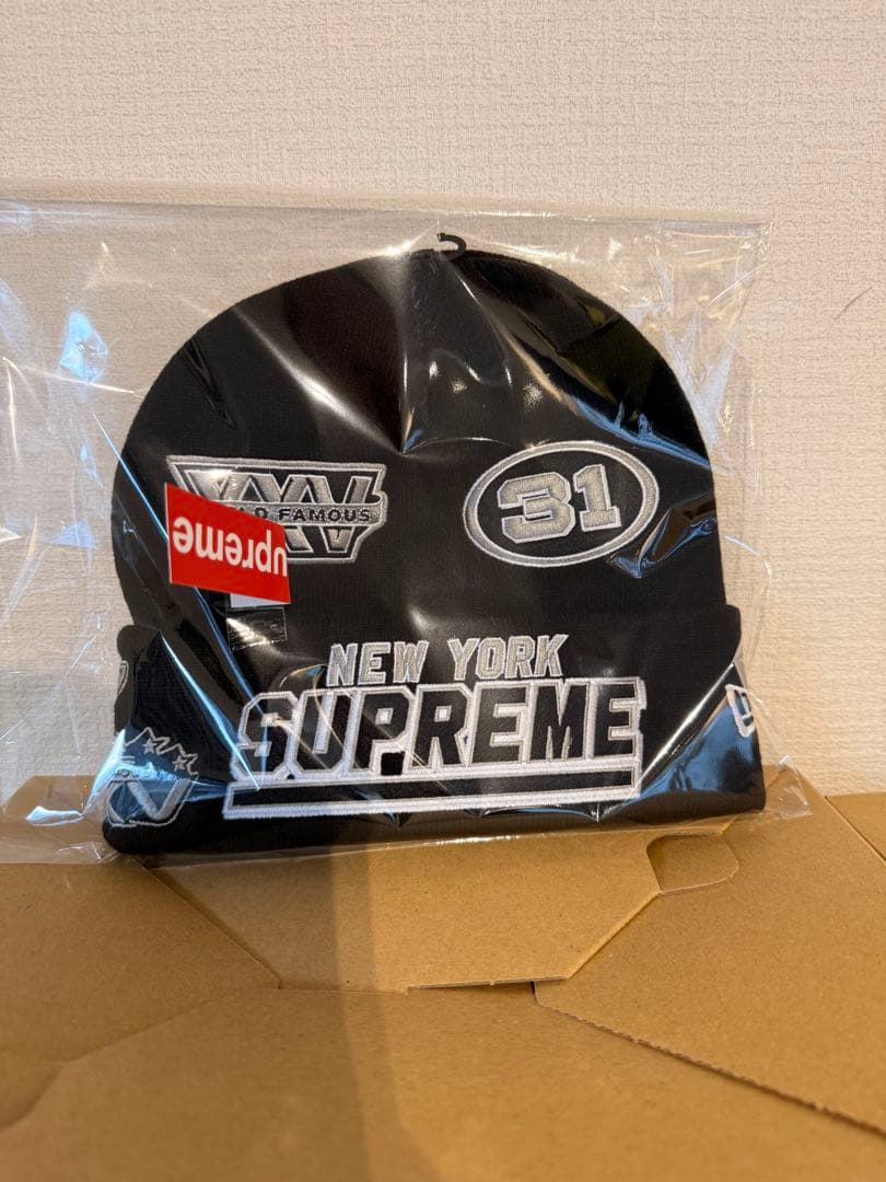 帽子 supreme New Era Football Beanie