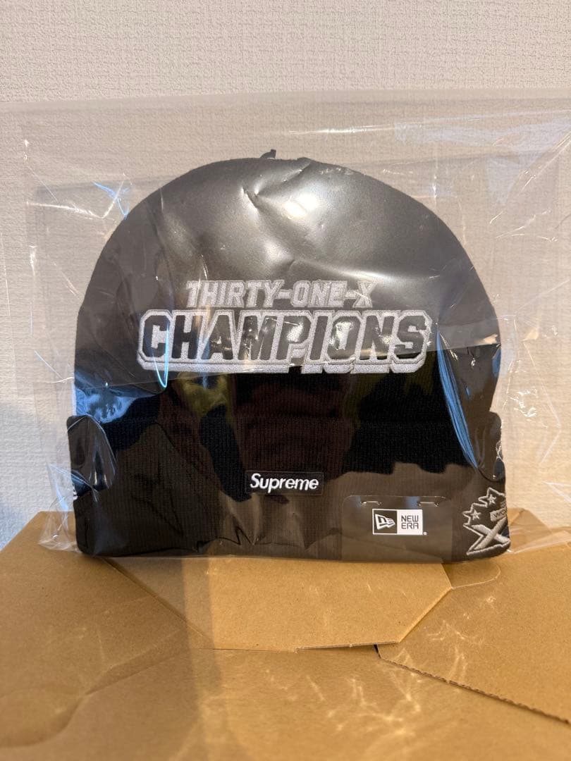 帽子 supreme New Era Football Beanie