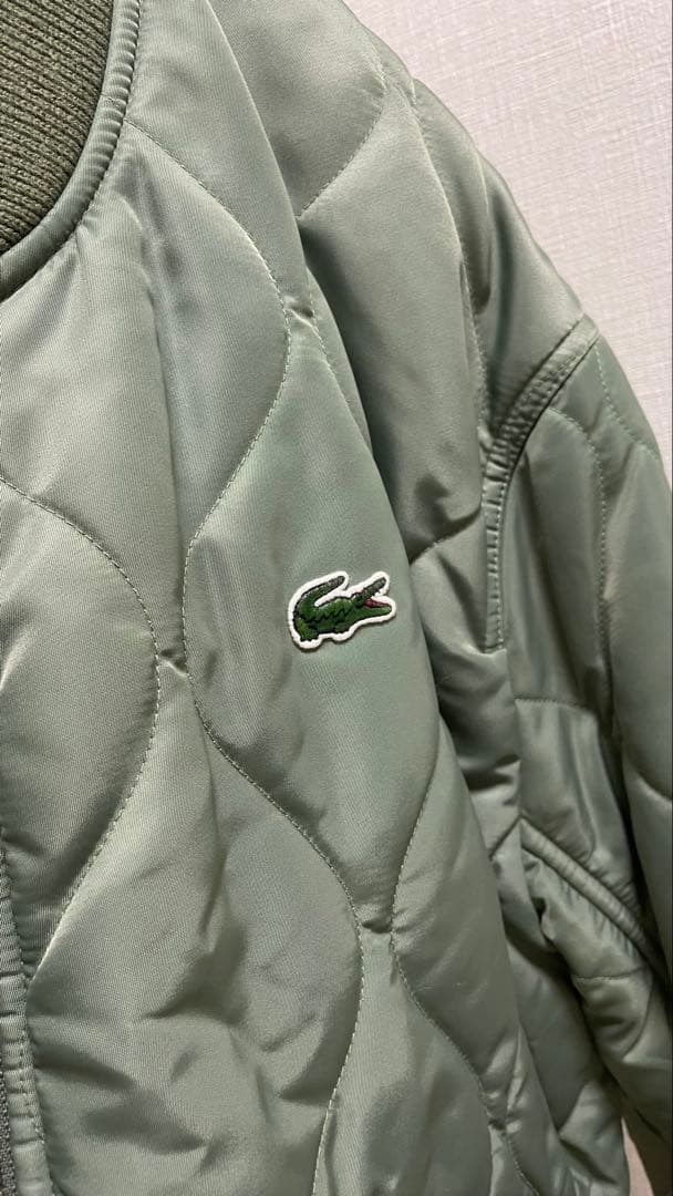 LACOSTE L!VE MA-1 キルティングジャケット リバーシブル