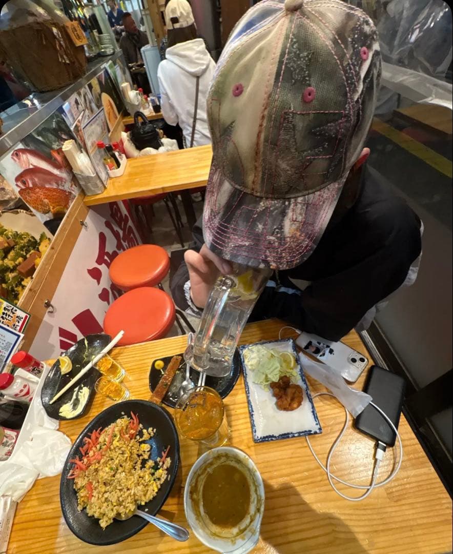 b.eautiful Vapor 6 Panel Hat キャップ
