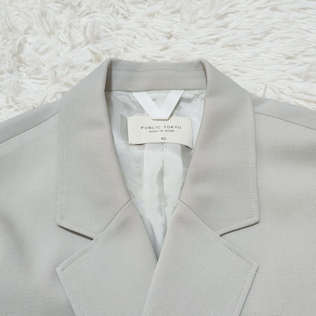 PUBLIC TOKYO AQUA WOOL カルゼダブル M相当