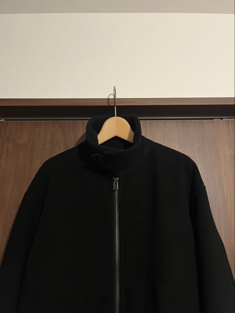 confect ウールカシミヤフリースジップアップブルゾン