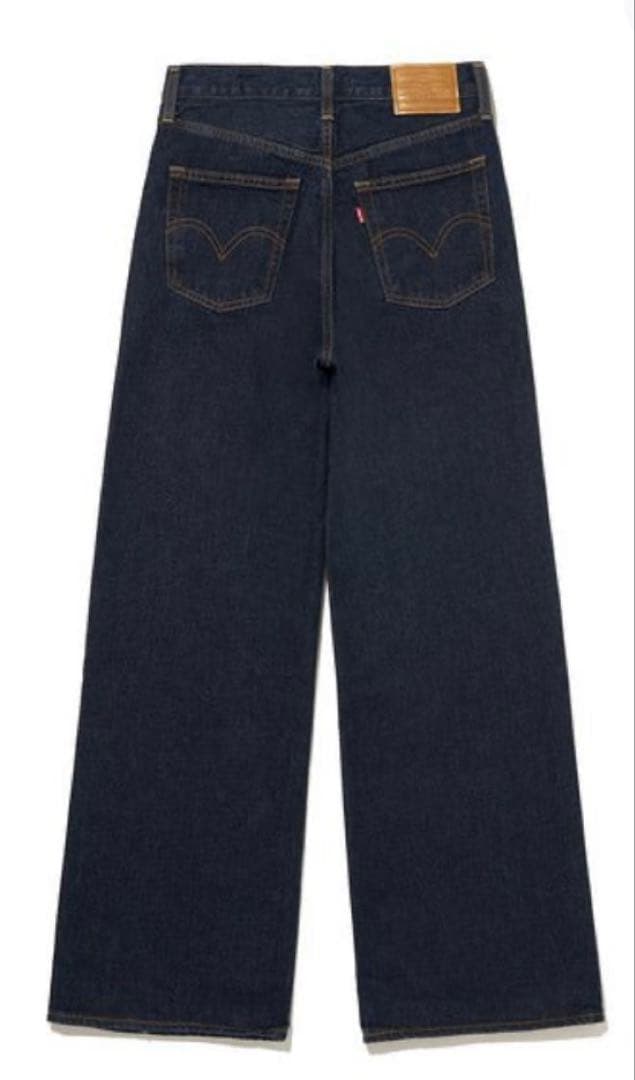 Levi's RIBCAGE WIDE LEG ジーンズ ダークインディゴ26