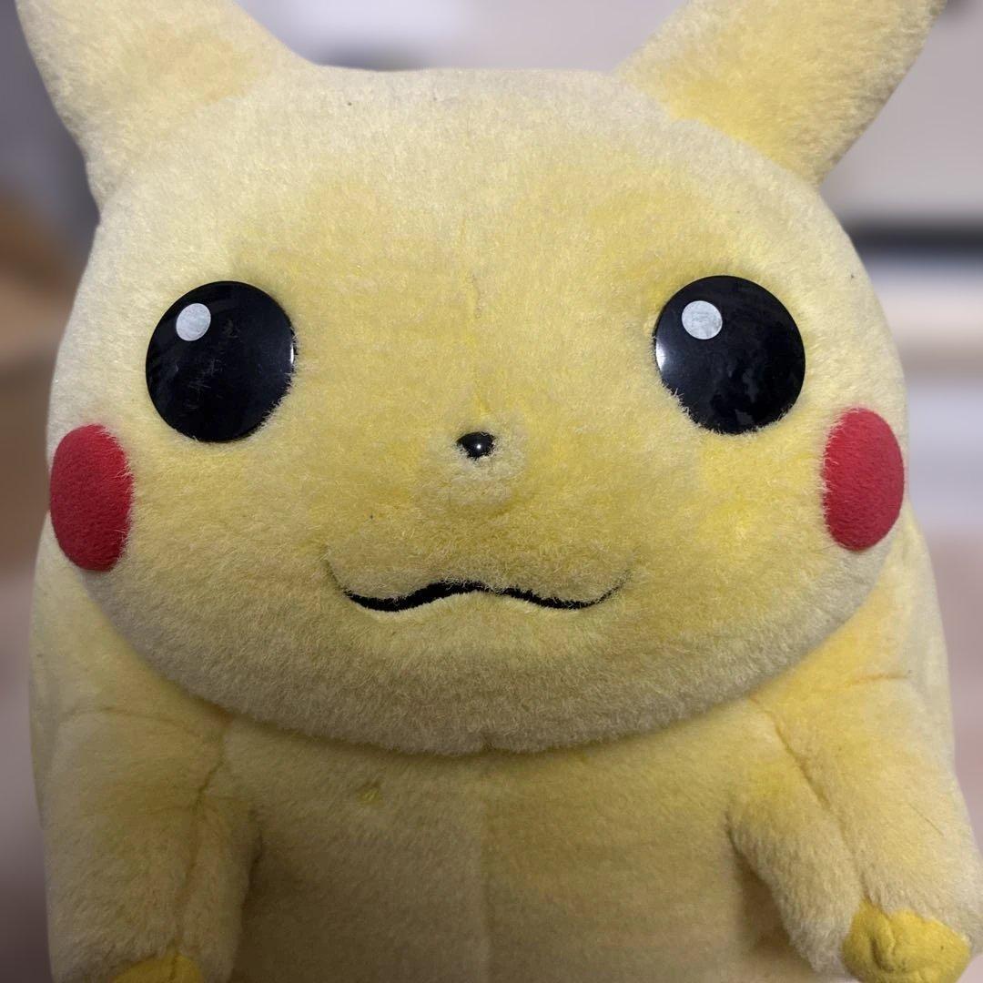 等身大ピカチュウ ポケモン ぬいぐるみ レトロ
