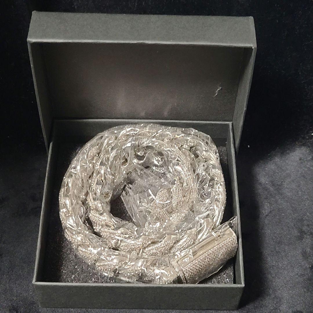最強 極太 33mm 56cm キューバンチェーン ネックレス ブリンブリン