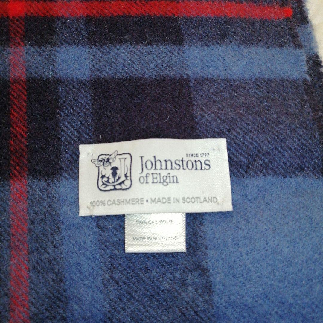 Johnstons ジョンストンズ マフラー/ストール 大判 カシミヤ ファイフ