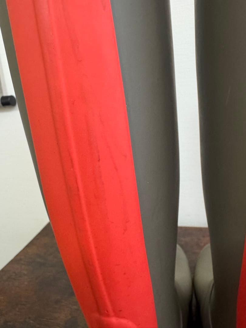 HUNTER レインブーツ　UK6 25cm カーキオレンジ