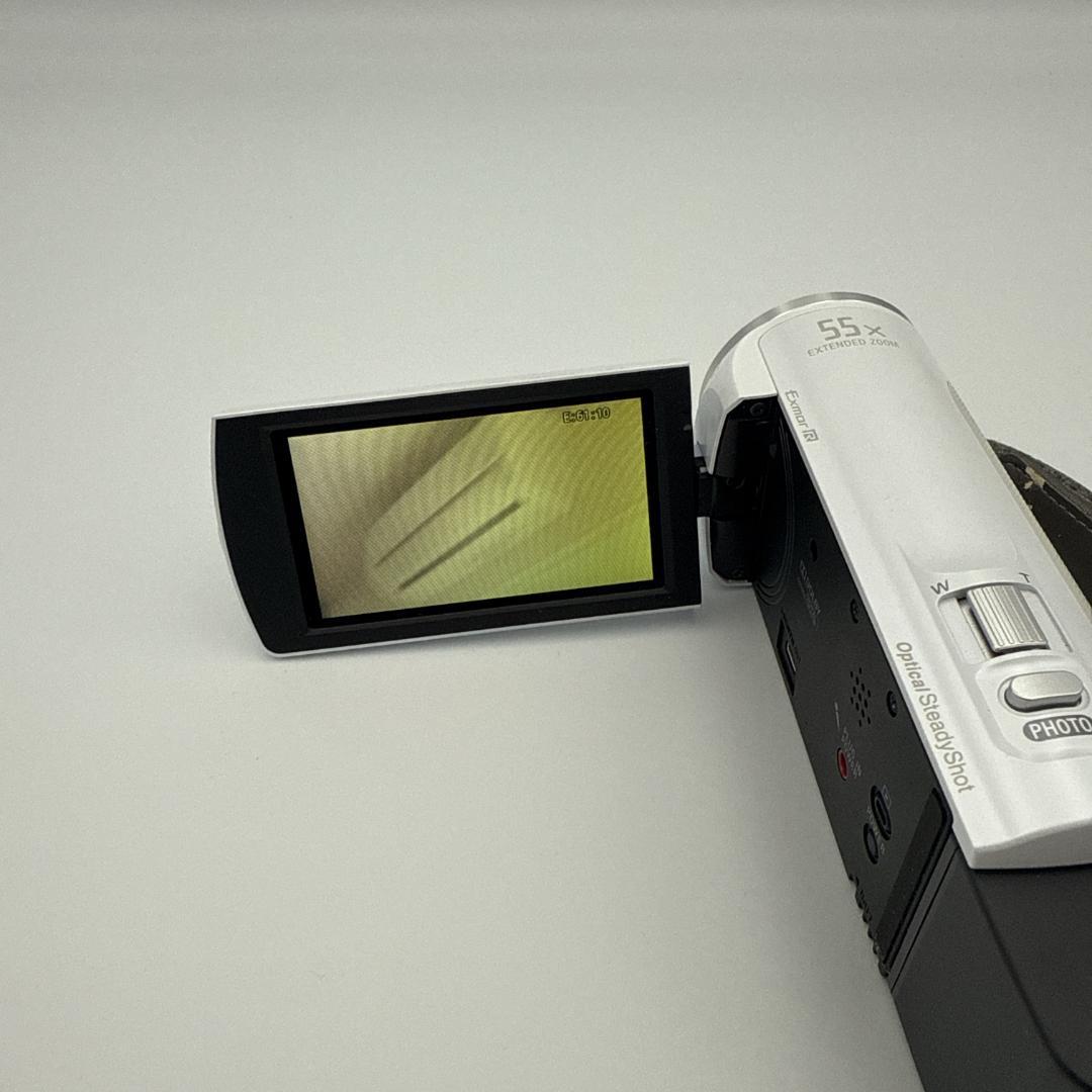 SONY ハンディカム ビデオカメラ HDR-CX390 ホワイト