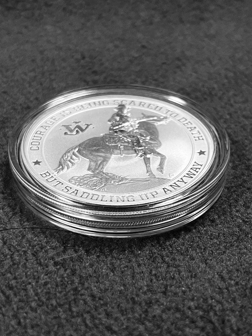 銀貨1オンス　ジョン・ウェンシリーズ ツバル　ケース付き　新品　2021年