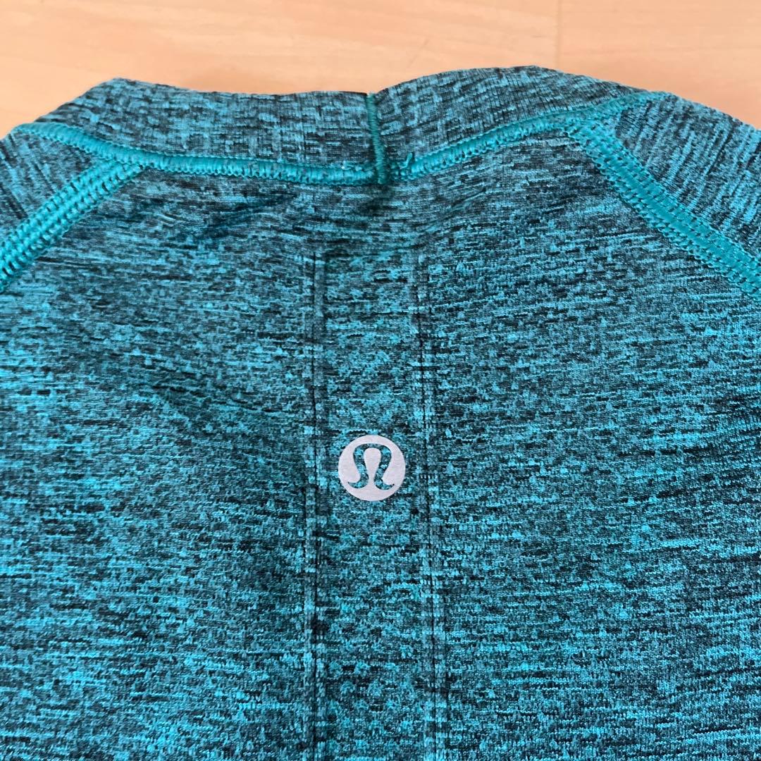 Lululemon フィットネス Tシャツ ターコイズ