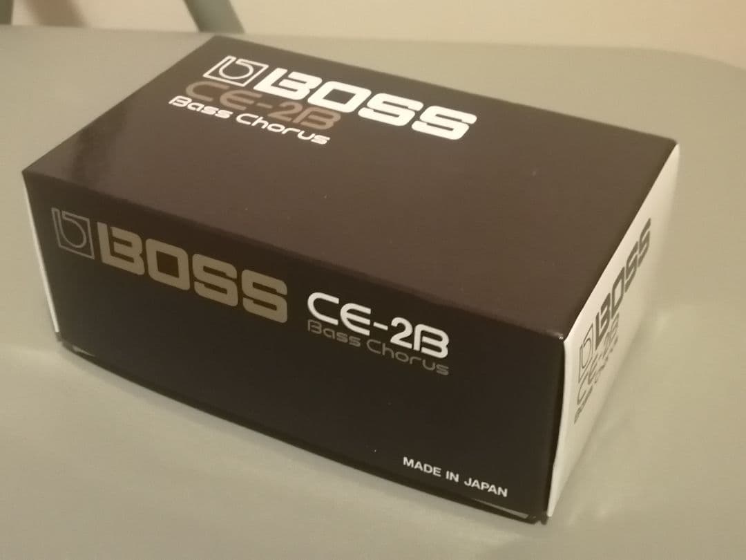 【日本製・箱付き・希少】BOSS Bass Chorus CE-2B