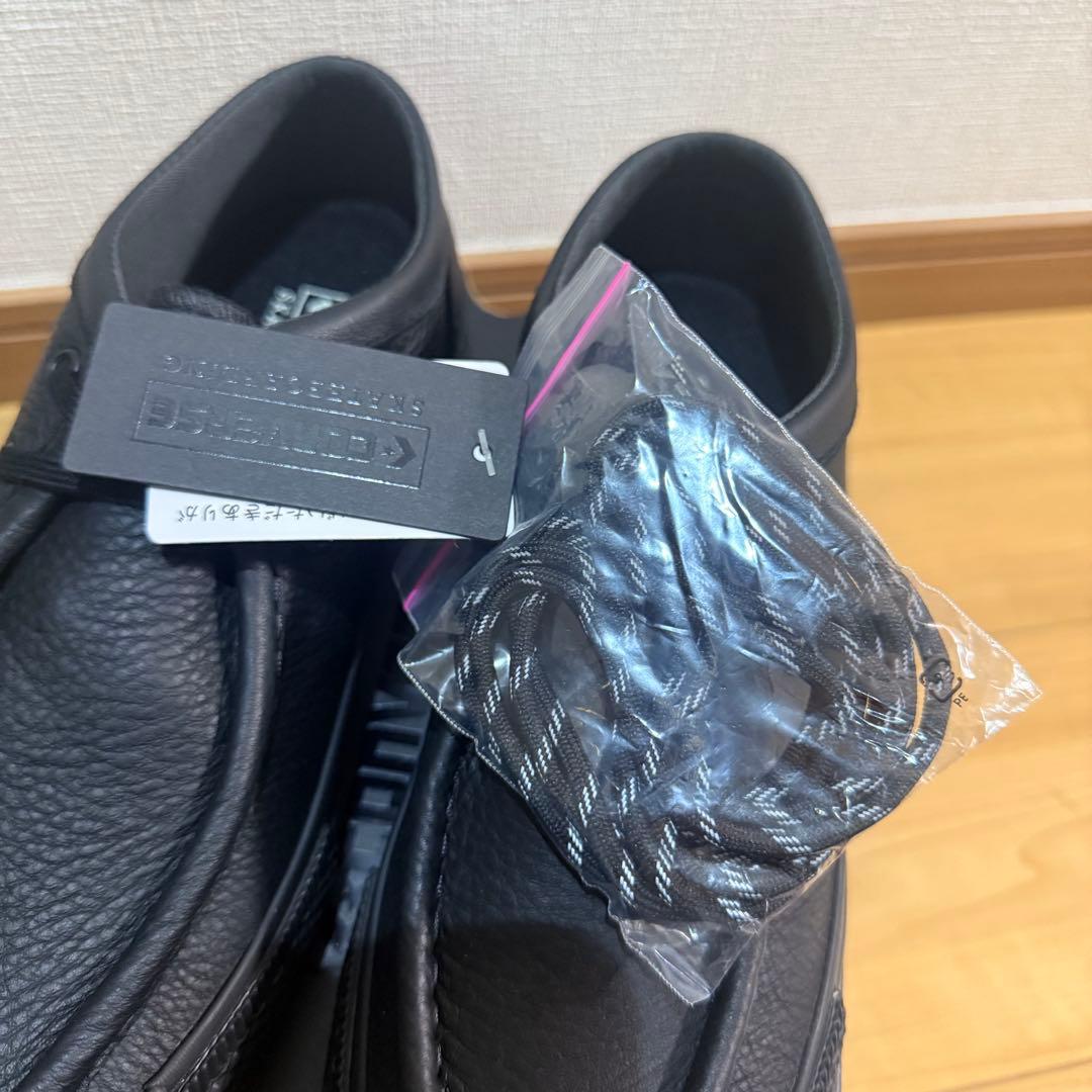 新品！コンバースCS モカシン SK LE OX ブラック　スニーカー