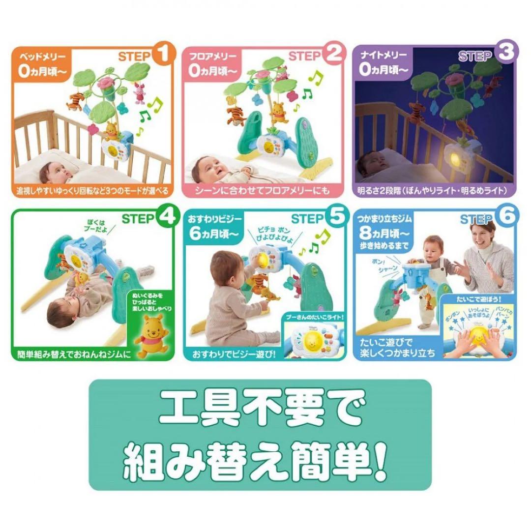 ベビージム 6WAY プーメリー 箱あり 説明書あり