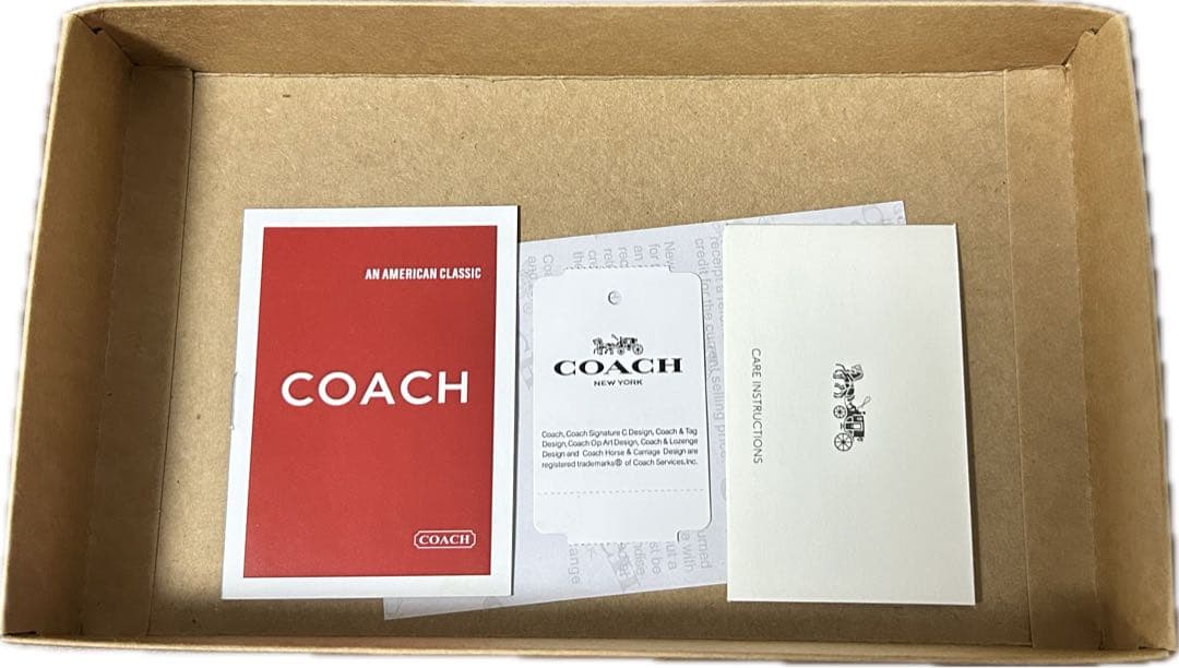【美品】COACH スヌーピー 二つ折り　長財布 ブラウン