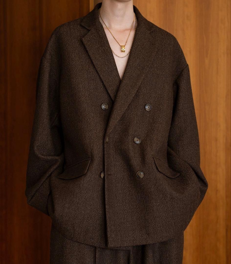 ジャケット・アウター Soerte Oversized double-breasted jacket