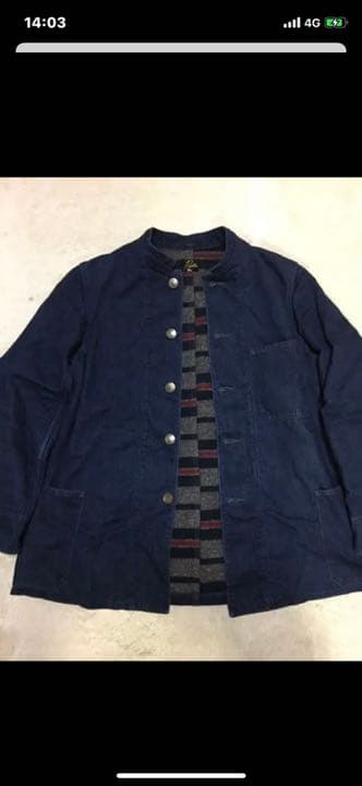 Needles ニードルス　Chore Coat Denim カバーオール