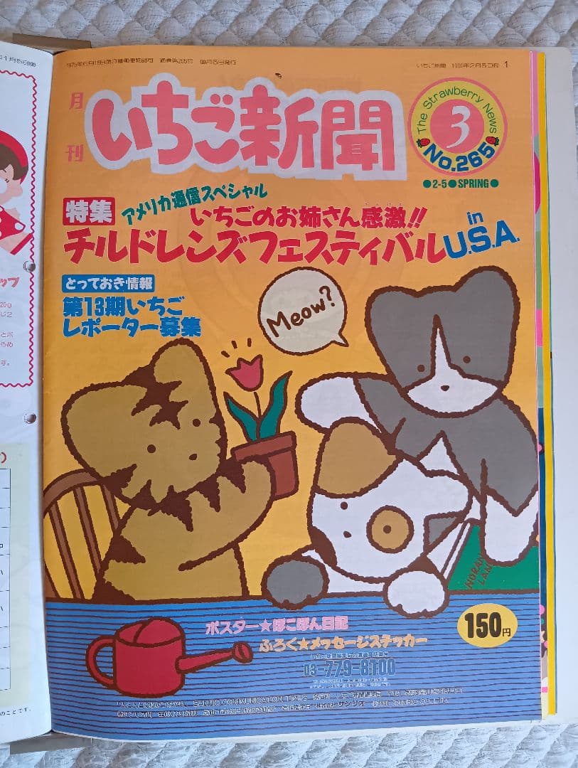 【希少】いちご新聞 1989年10月号〜1990年7月号
