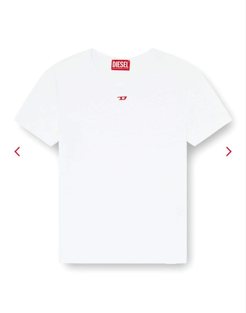 DIESEL ホワイト Tシャツ