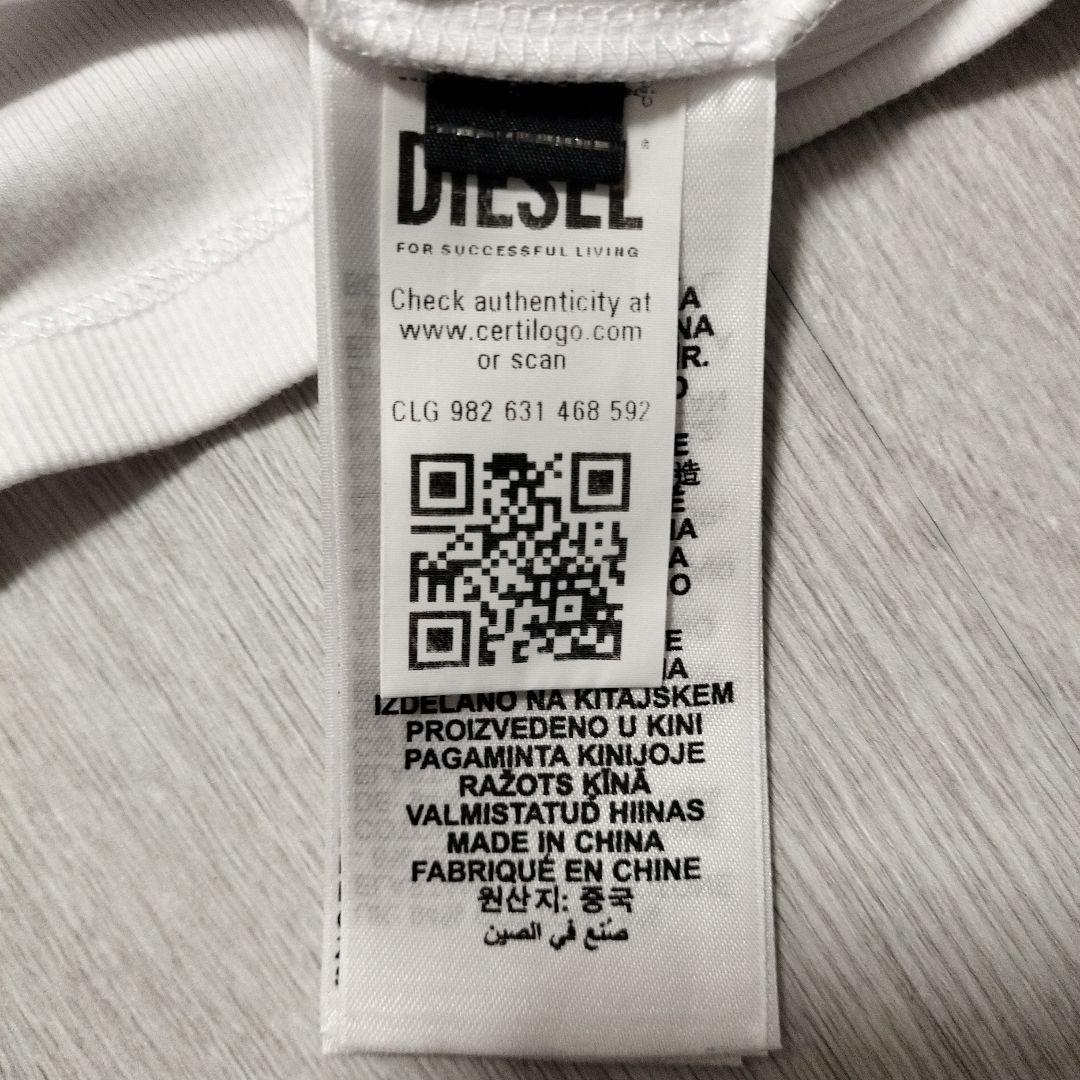 DIESEL ホワイト Tシャツ
